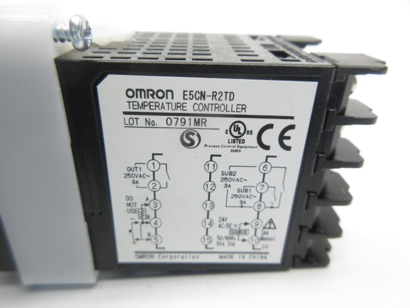 OMRON E5CN-R2TD 24VAC/DC 3A NSNP
