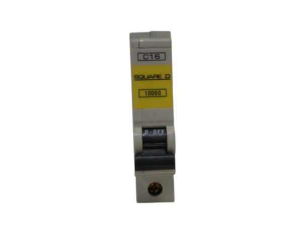 SQUARE D QO116EC10 CIRCUIT BREAKER 16A UNMP