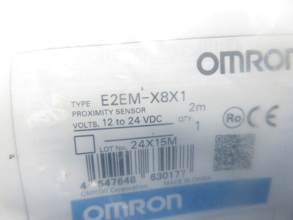 OMRON E1EM-X8X1 12-24VDC 2M NSMP
