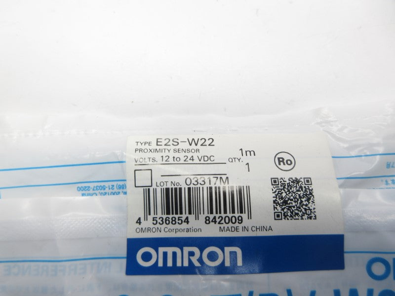 OMRON E2S-W22 12-24VDC 1M NSMP