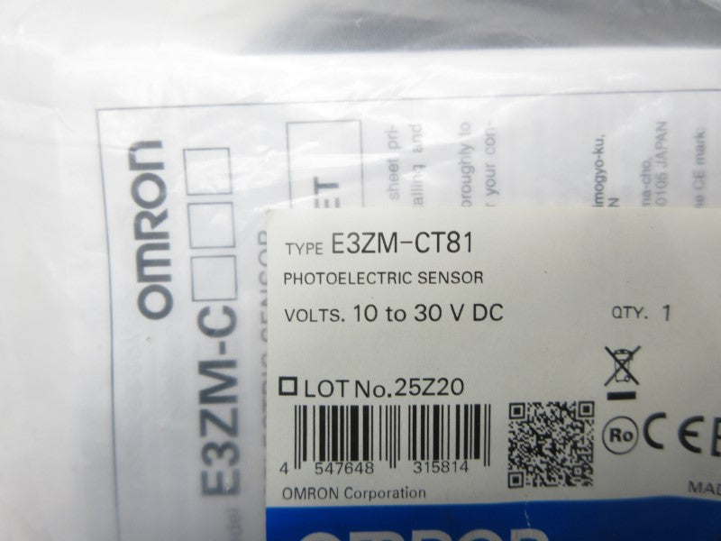 OMRON E3ZM-CT81 10-30VDC 2M NSMP