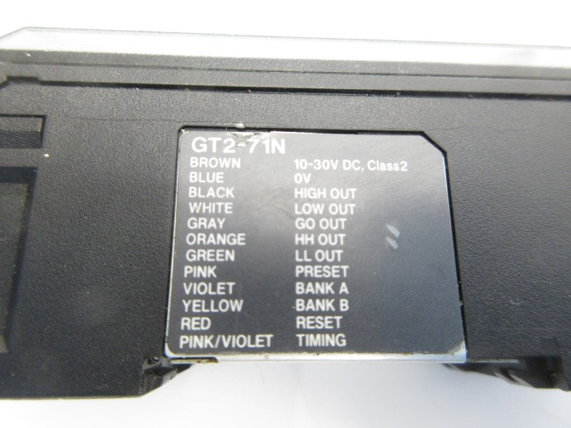 KEYENCE GT2-71N 10-30VDC UNMP