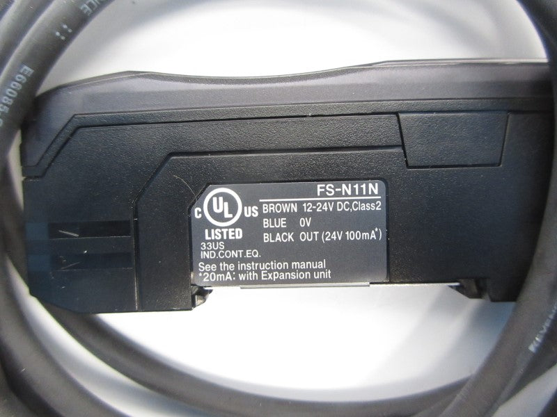 KEYENCE FS-N11N 12-24VDC UNMP