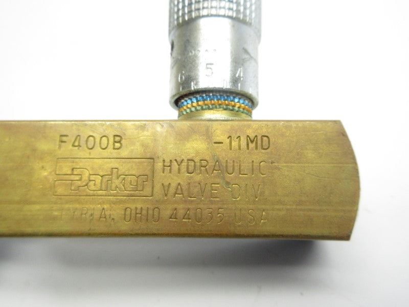 PARKER F400B-11MD 2000PSI (AS PICTURED) UNMP