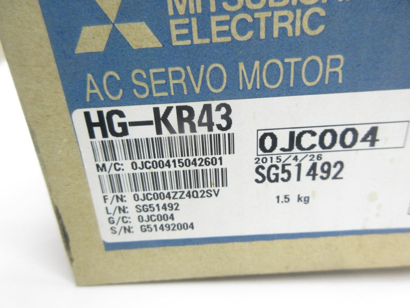 MITSUBISHI HG-KR43 108V 2.6A NSMP