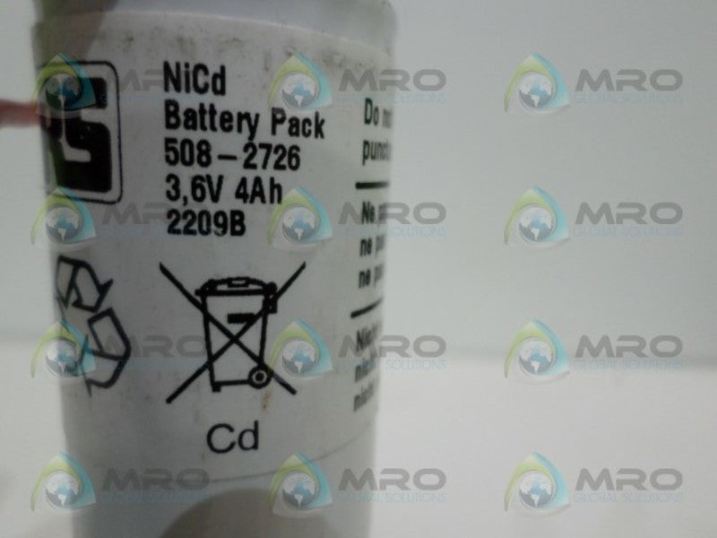 RS COMPONENTS 508-2726 BATTERY NSNP