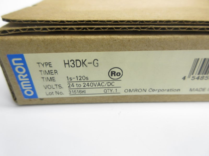 OMRON H3DK-G 24-240VAC/DC 1S-120S NSMP