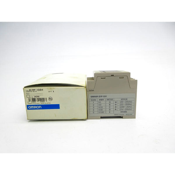 OMRON D7F-C01 12-24VDC NSMP