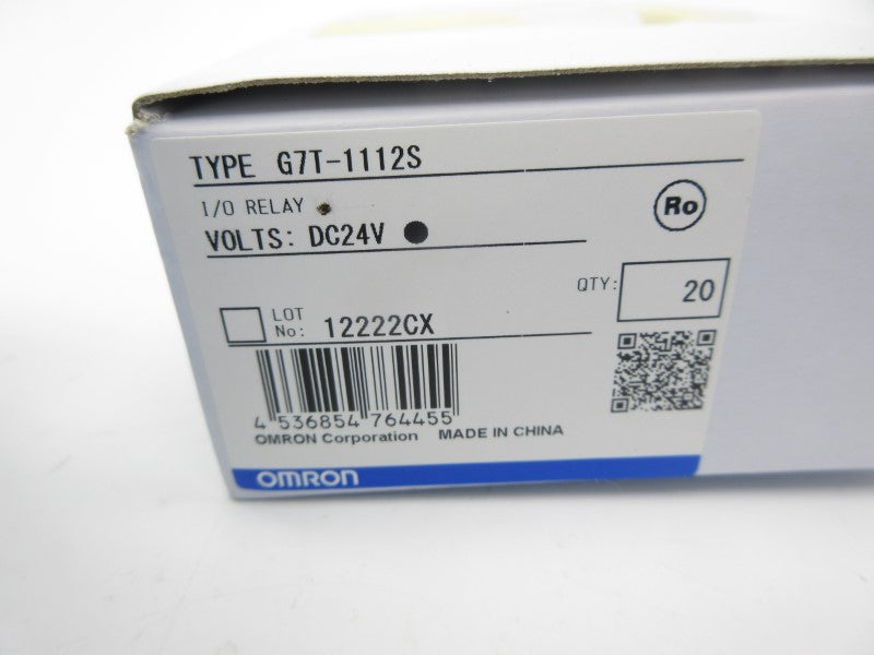 OMRON G7T-1112S 24VDC (PKG OF 20) NSMP