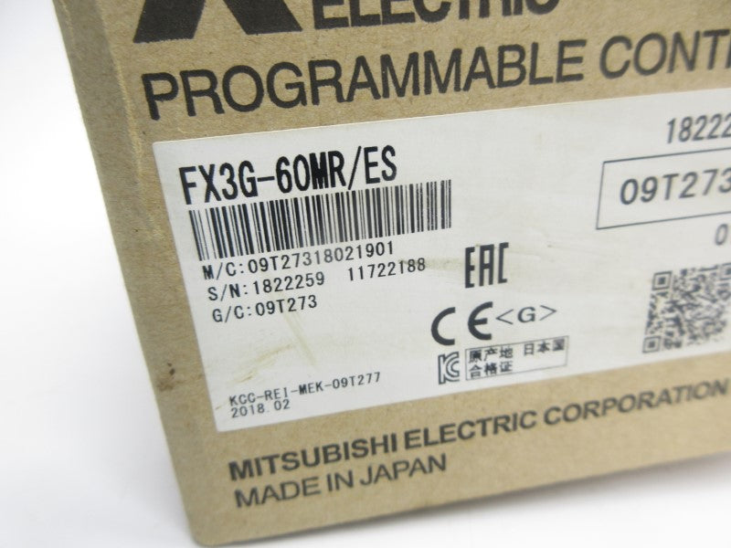 MITSUBISHI FX3G-60MR/ES 100-240VAC NSMP