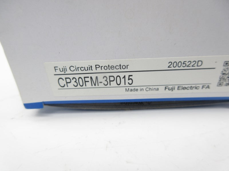 FUJI ELECTRIC CP30FM-3P015 250VAC 15A NSMP