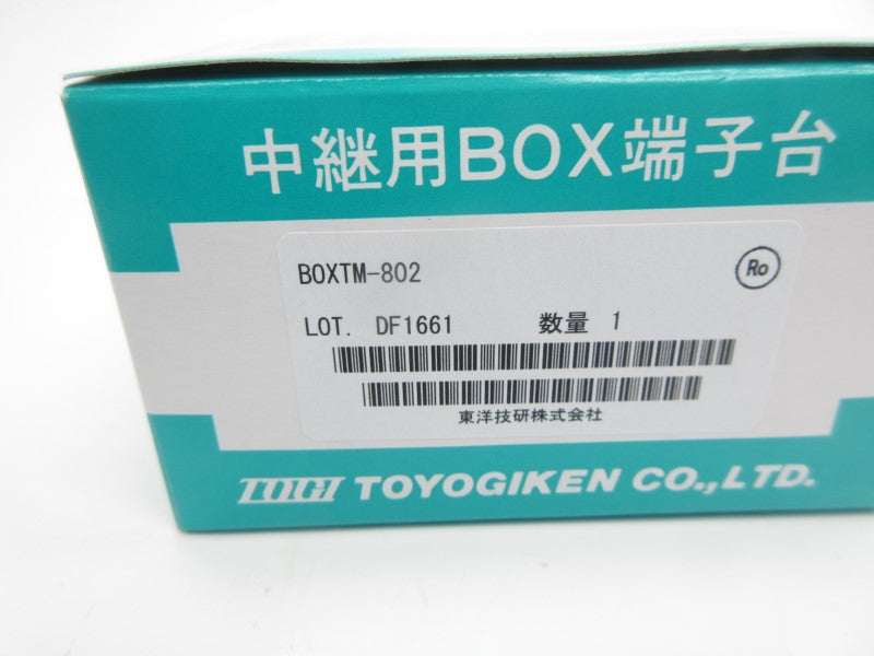 TOGI TOYOGIKEN BOXTM-802 NSMP
