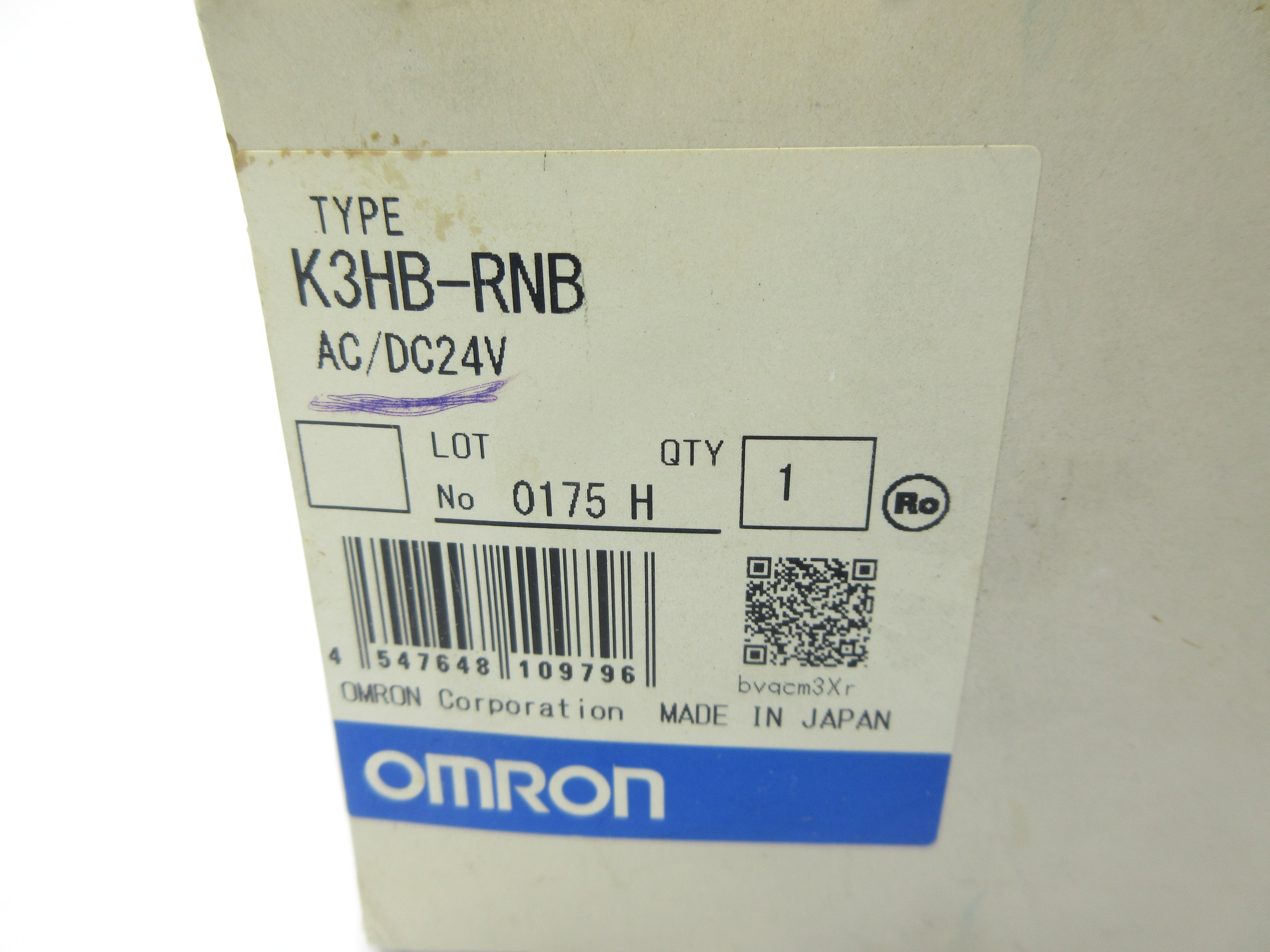OMRON K3HB-RNB 24VAC/DC NSMP