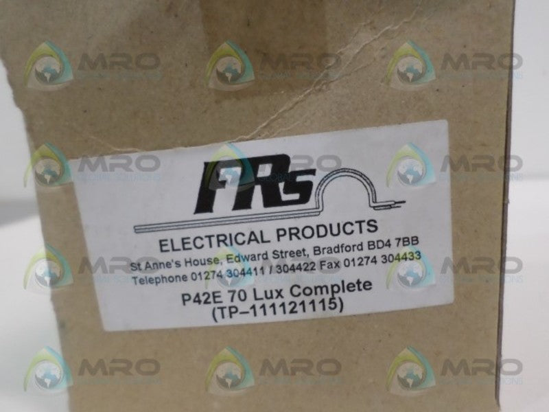 ROYCE THOMPSON P42E-70 REMOTE DETECTOR PHOTOCELL NSMP