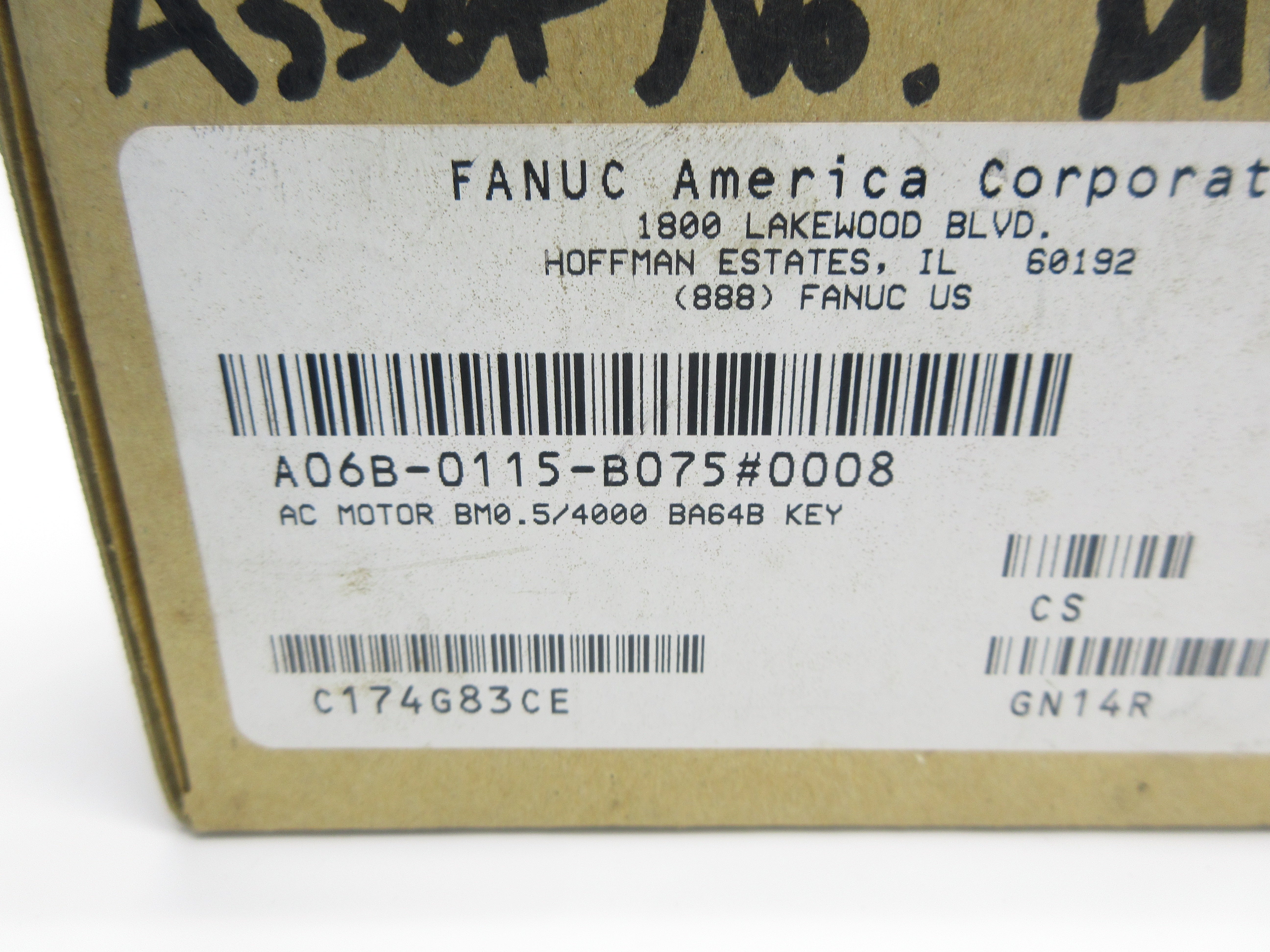 FANUC A06B-0115-B075#0008 200-230V NSMP