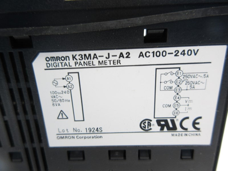 OMRON K3MA-J-A2 100-240VAC NSNP