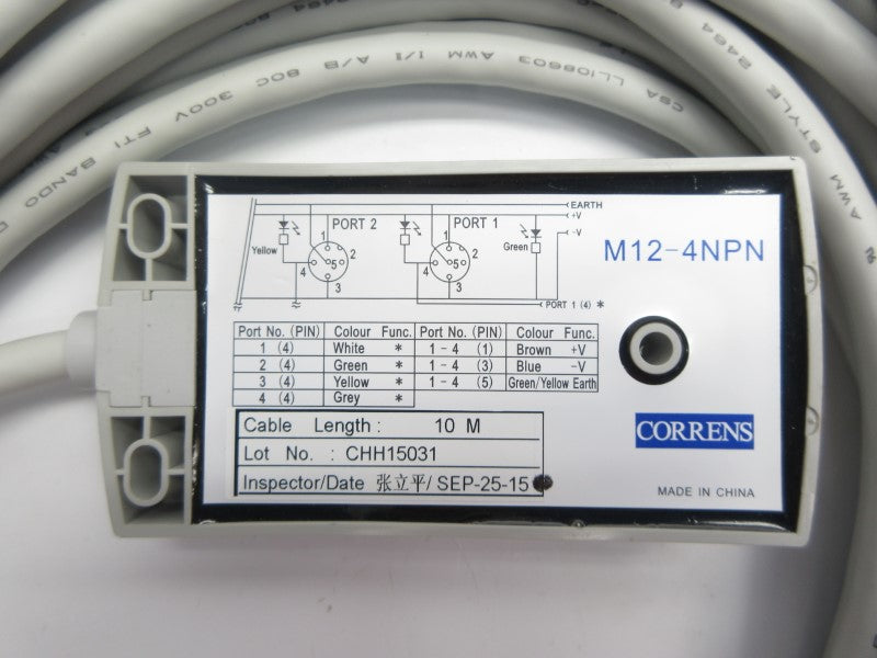 CORRENS M12-4NPN 10M NSNP