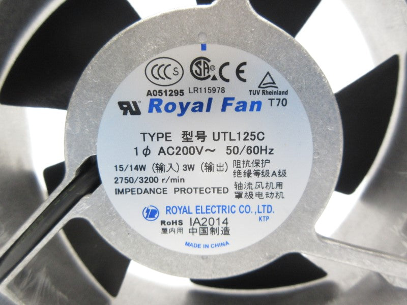 ROYAL ELECTRIC UTL125C 200VAC NSNP