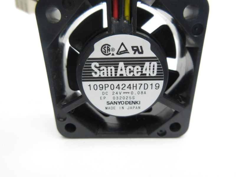 SANYO DENKI 109P0424H7D19 24VDC 0.08A NSNP