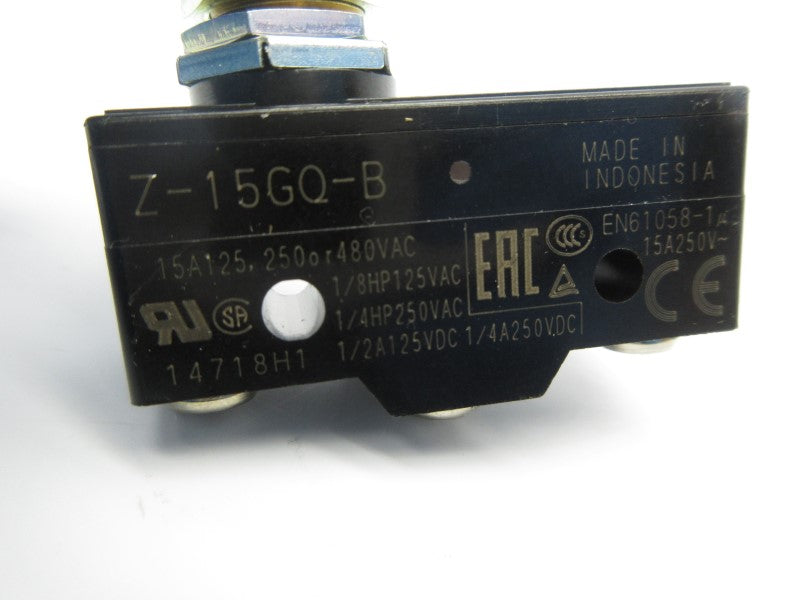 OMRON Z-15GQ-B 480VAC 15A NSNP
