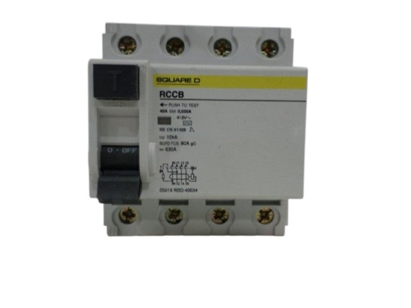 SQUARE D RSD40034 05018 CIRCUIT BREAKER 40A NSNP