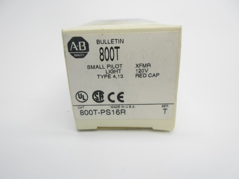 ALLEN BRADLEY 800T-PS16R SER. T 120V (GY/BL) NSMP
