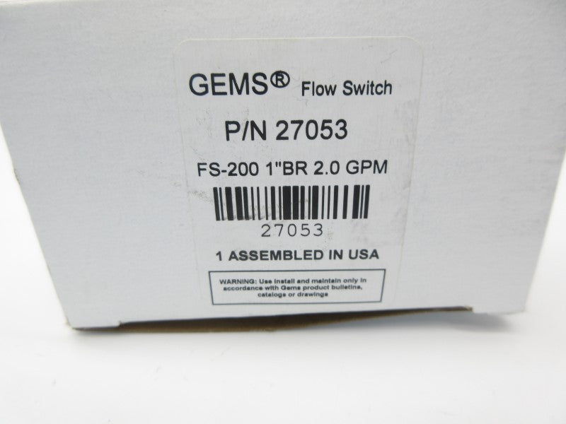GEMS FS-200 27053 50-240VAC 1" NSMP