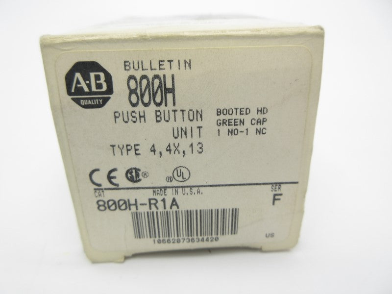 ALLEN BRADLEY 800H-R1A SER. F (GY/BL) NSMP