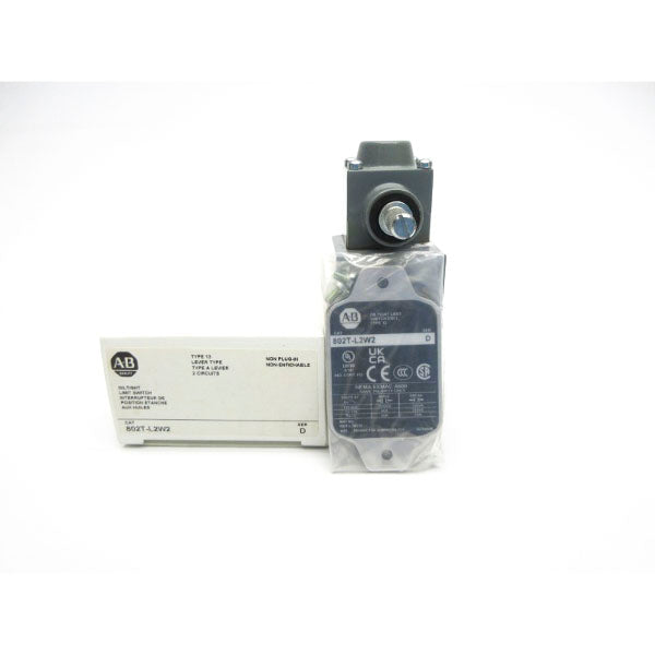 ALLEN BRADLEY 802T-L2W2 SER. D (WH) NSMP