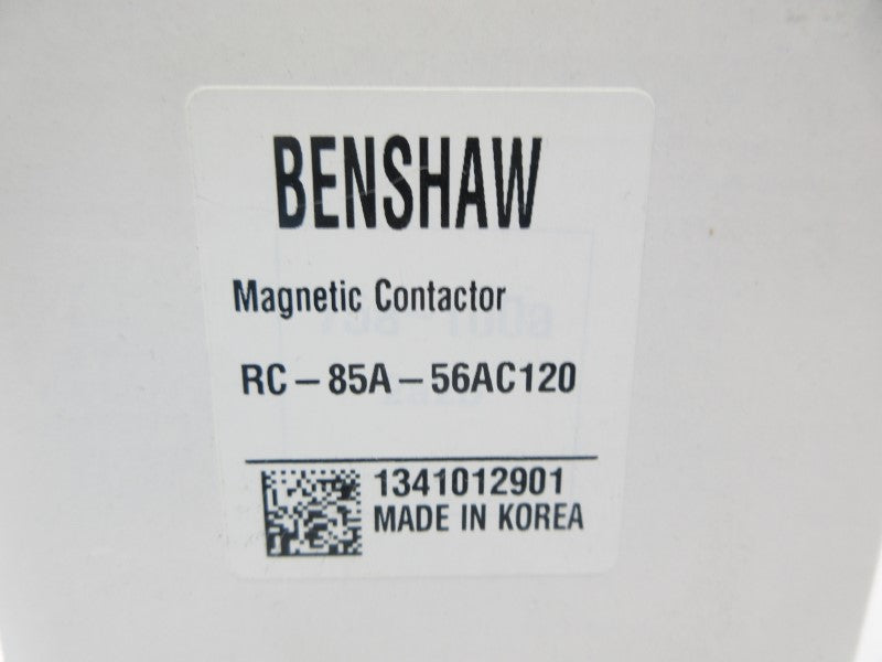 BENSHAW RC-85A-56AC120 120V 85A NSMP