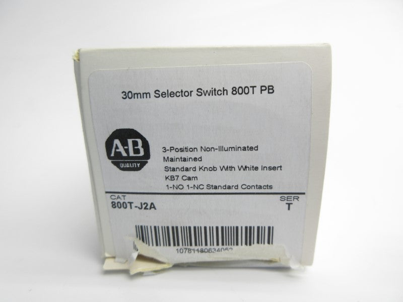 ALLEN BRADLEY 800T-J2A SER. T (AS PICTURED2) (WH) NSMP