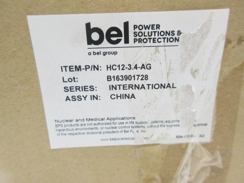 BEI HC12-3.4-AG 230/240V 0.5A NSMP