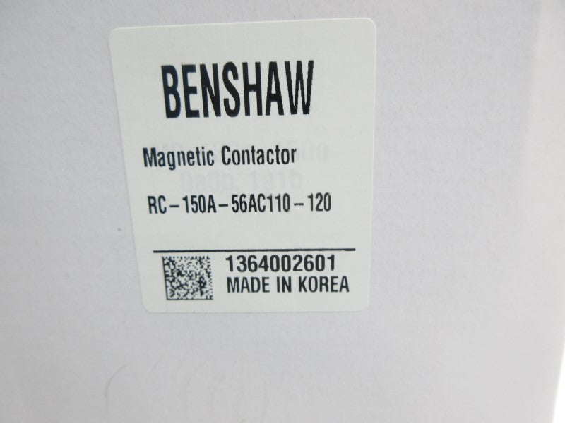 BENSHAW RC-150A-56AC110-120 110-120V 150A NSMP