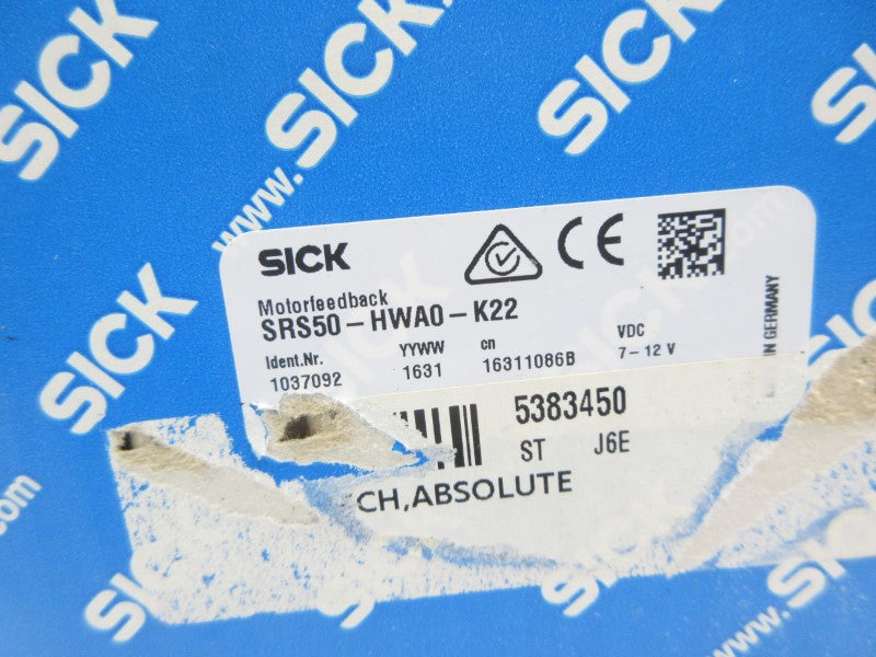 SICK SRS50-HWA0-K22 1039072 7-12VDC NSMP