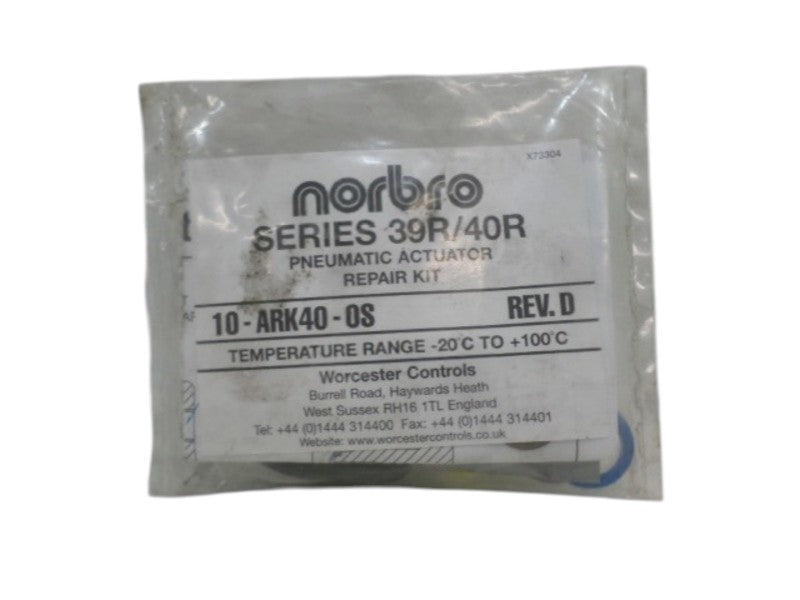 NORBRO 10-ARK40-OS PNEUMATIC ACTUATOR REPAIR KIT  NSMP