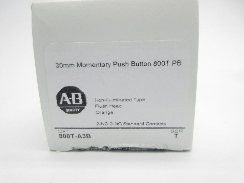 ALLEN BRADLEY 800T-A3B SER. T (WH) NSMP