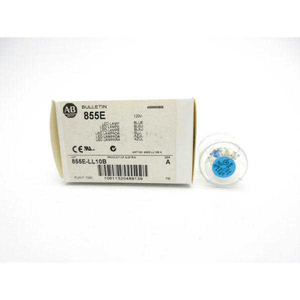 ALLEN BRADLEY 855E-LL10B SER. A 120VAC (WH) NSMP
