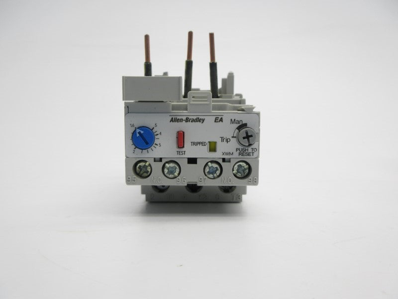 ALLEN BRADLEY 193-EA2EB SER. B 600V 1.6-5.0A (BR/WH) NSMP
