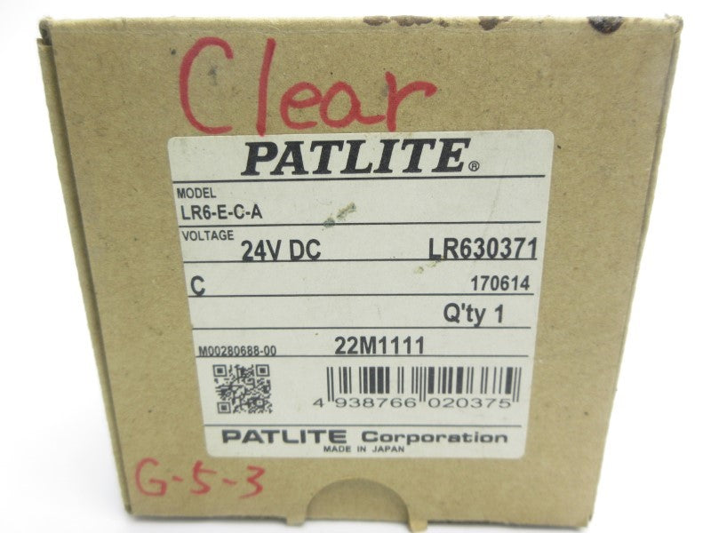 PATLITE LR6-E-C-A 24VDC NSMP