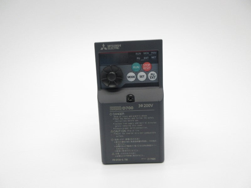 MITSUBISHI ELECTRIC FR-D720-0.75K 200-240VAC 6.6A NSMP