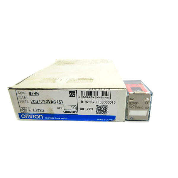OMRON MY4N 200/220VAC (PKG OF 10) NSMP