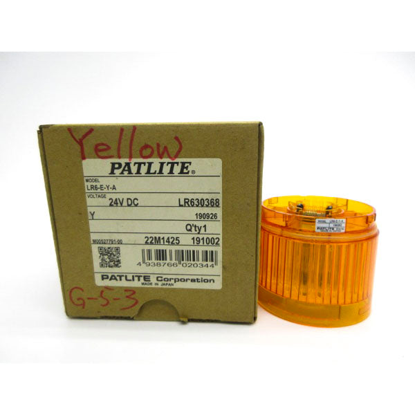 PATLITE LR6-E-Y-A 24VDC NSMP
