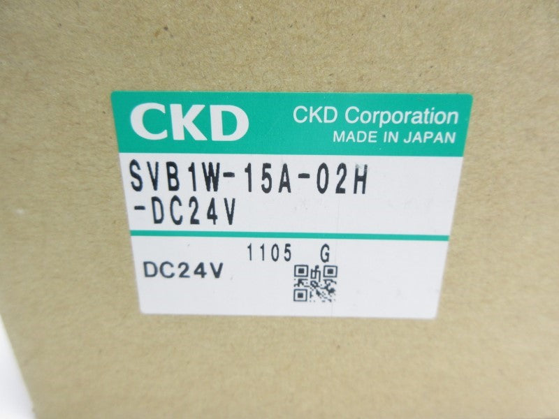 CKD SVB1W-15A-02H-DC24V 24VDC NSMP