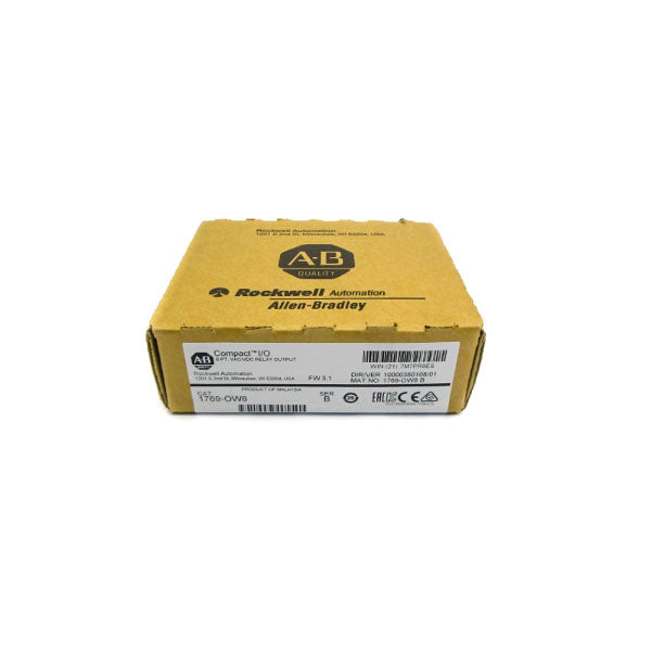 ALLEN BRADLEY 1769-OW8 SER. B F/W 3.1 DATE: 2017 NSFS