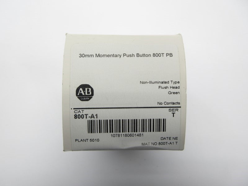 ALLEN BRADLEY 800T-A1 SER. T (WH) NSFS