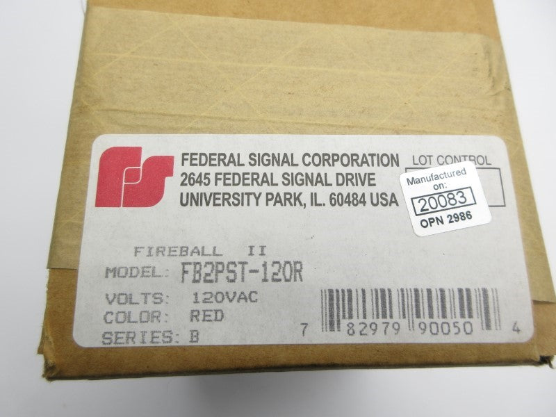 INDUSTRIAL SPARE PART FB2PST-120R SER. B 120VAC NSFS