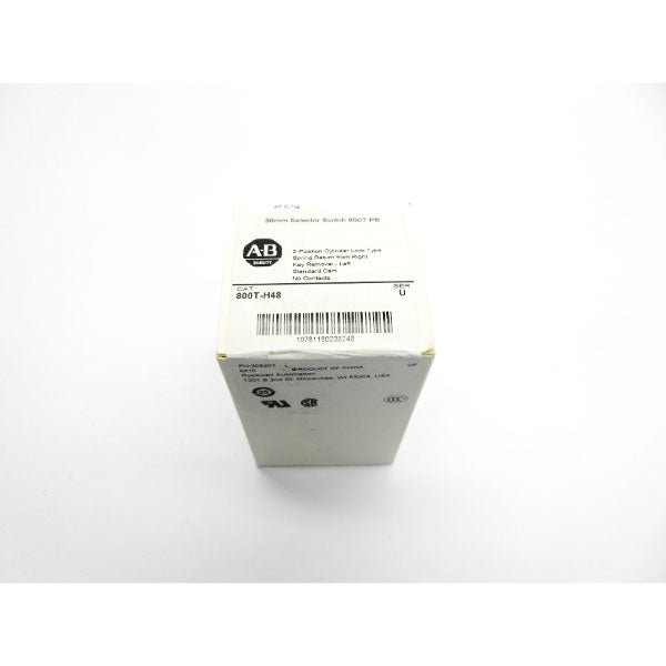 ALLEN BRADLEY 800T-H48 SER. U (WH) NSFS
