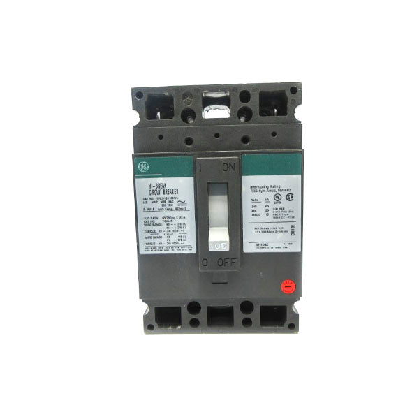 GENERAL ELECTRIC THED124100WL 480VAC 100A NSNP