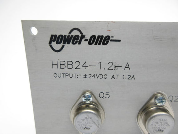 POWER ONE HBB24-1.2-A 24VDC 1.2A NSNP