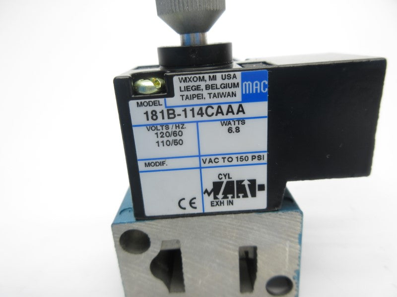 MAC 181B-114CAAA 110/120V 150PSI NSNP